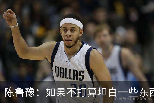 陈鲁豫：如果不打算坦白一些东西，他根本不会来