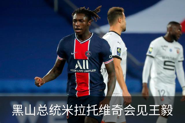 黑山总统米拉托维奇会见王毅